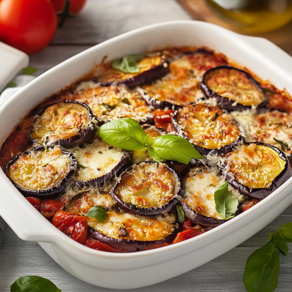 Gratin d’aubergines depuis recettemoderne