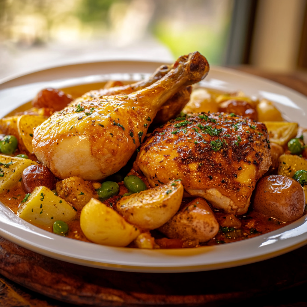 Poulet à l'espagnole depuis recettemoderne