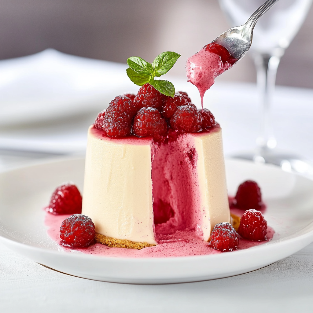 Charlotte Mousse aux Framboises