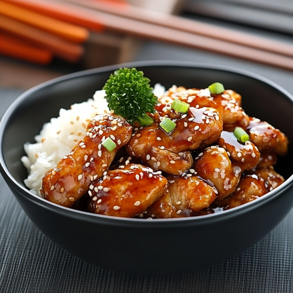 poulet teriyaki depuis recettemoderne