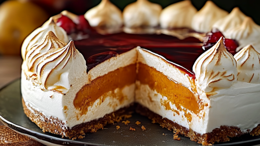 Entremets Meringué au Kirsch