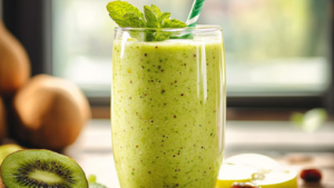 Smoothie Avocat-Pomme-Raisin