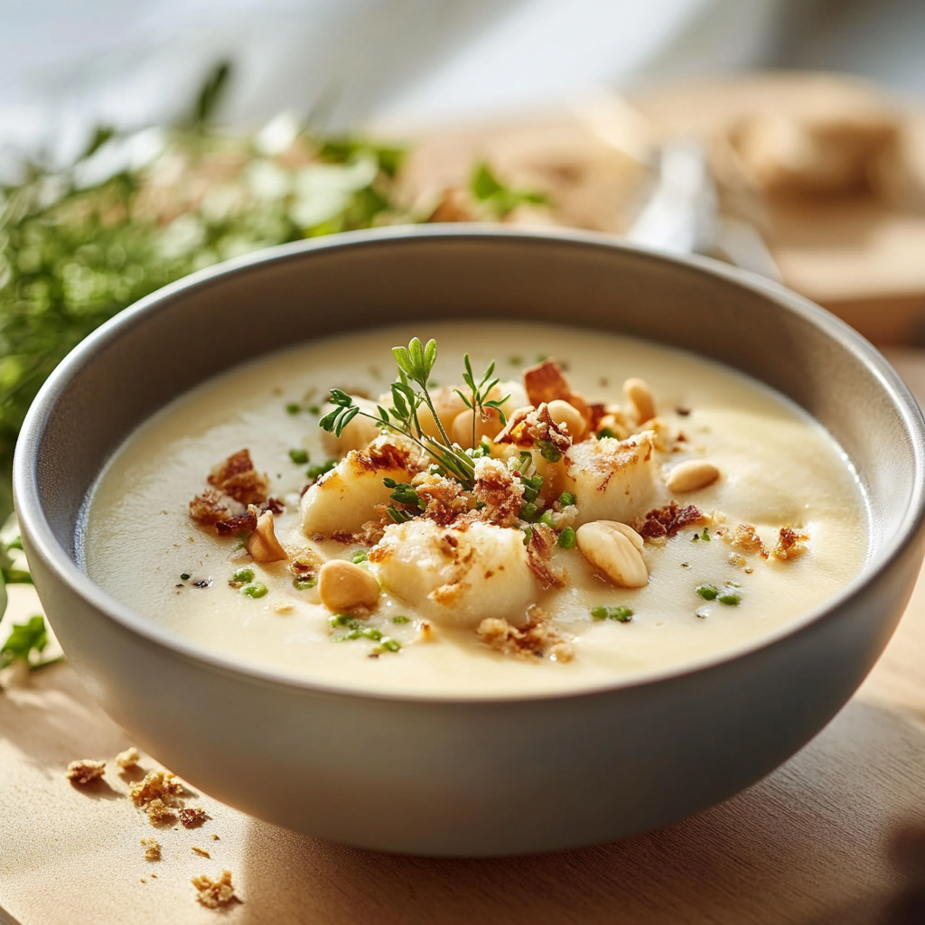 Velouté de Chou-Fleur et Noisettes