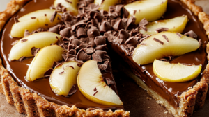 tarte poire chocolat maison depuis recettemoderne