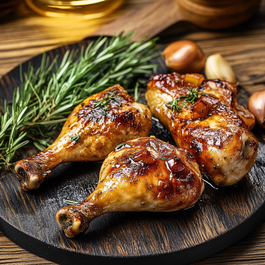 CUISSES DE POULET AU FOUR AVEC LA MARINADE depuis recettemoderne