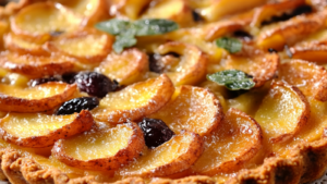 Tarte Gasconne aux Pommes et Pruneaux