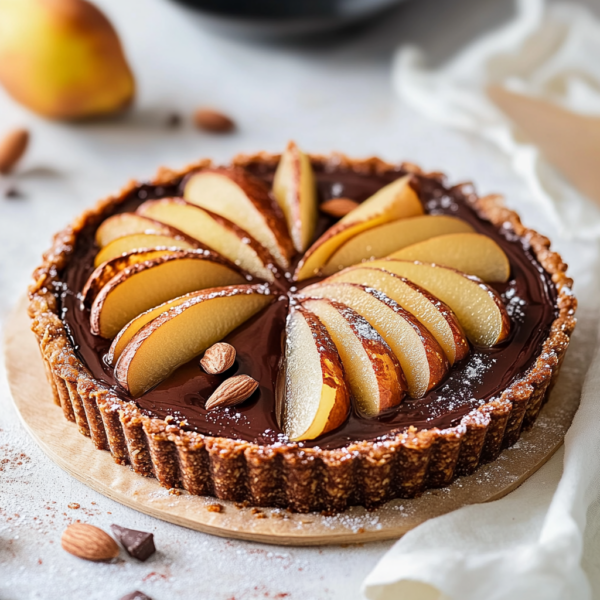 Recette De La Tarte Chocolat Poire