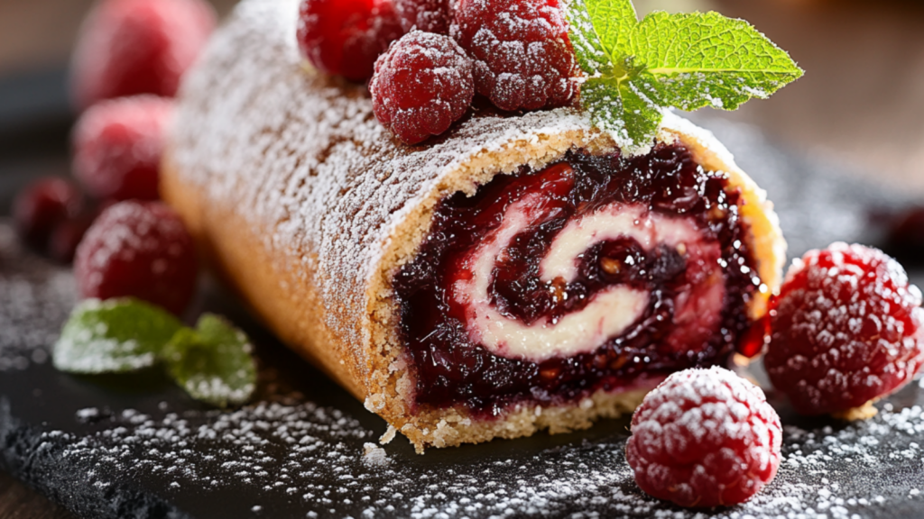Framboisier Roulé : Dessert Fruité et Aérien
