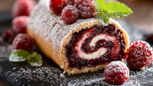 Framboisier Roulé : Dessert Fruité et Aérien