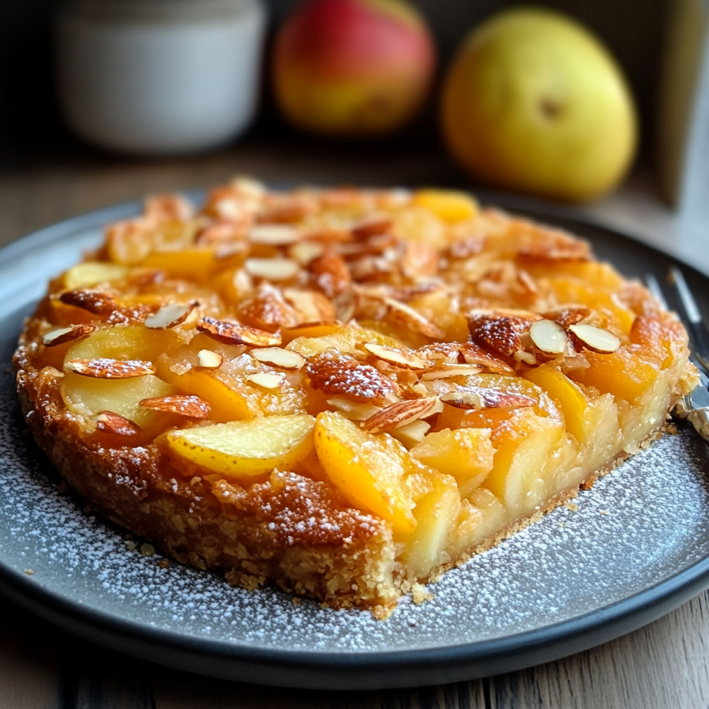 Gâteau aux Pommes et Amandes