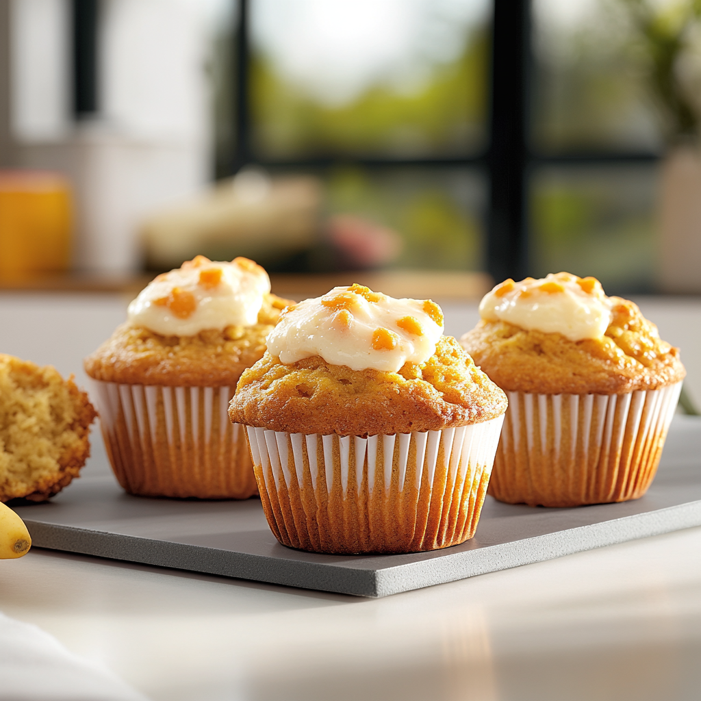 Muffins Carottes Moelleux