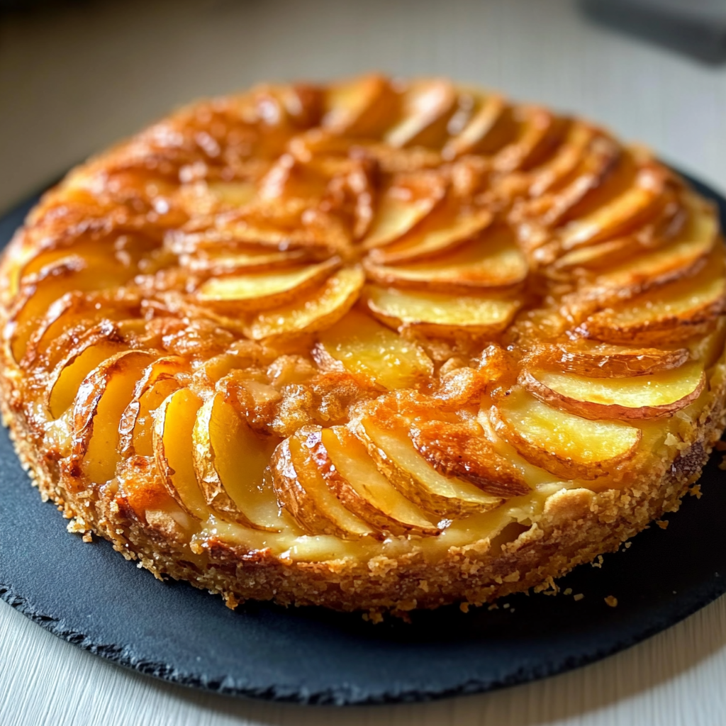 Gâteau aux Pommes et Amandes