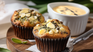 Muffins Salés à l'Ail des Ours