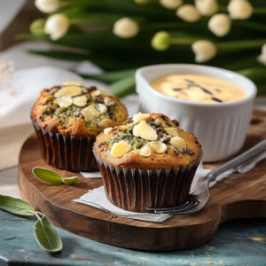 Muffins Salés à l'Ail des Ours