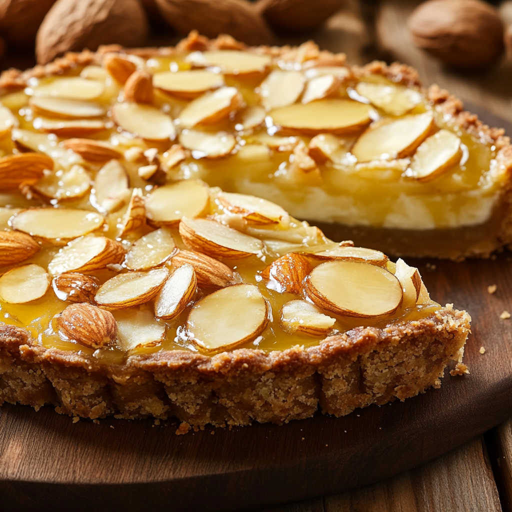 Tarte Miel Amandes