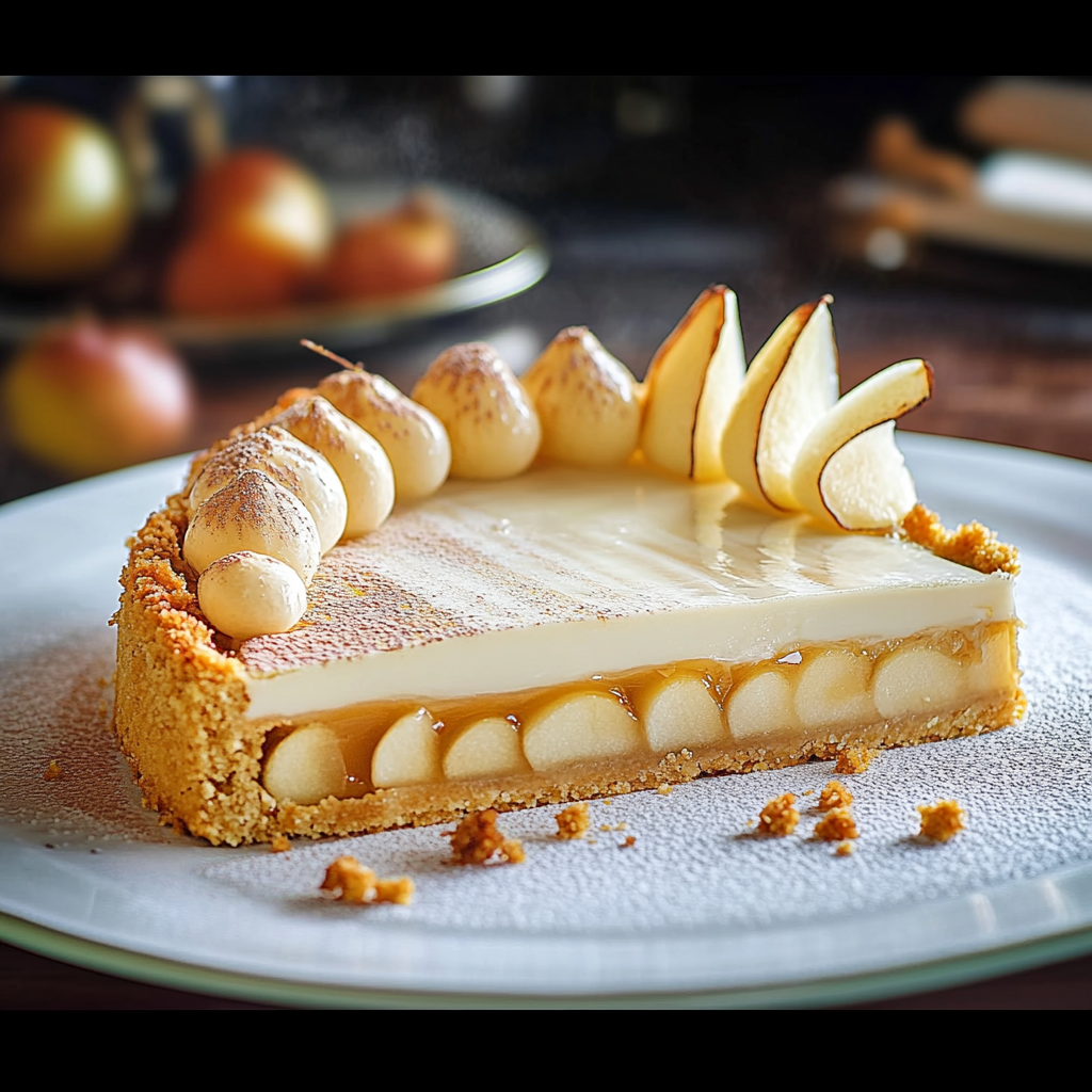Tarte Vanille Pomme Noisette Caramel : Délice Gourmand