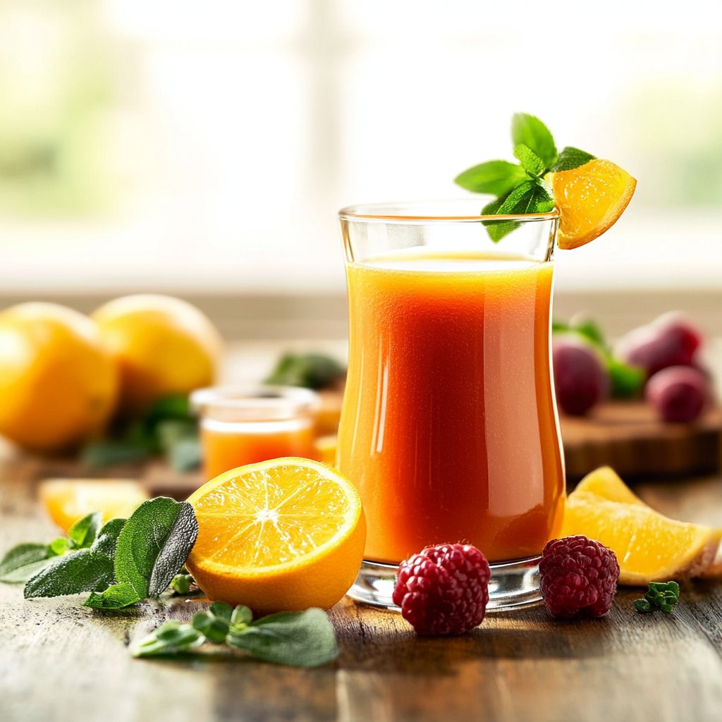 Jus Vitaminé en 3 Ingrédients : Simple et Énergisant