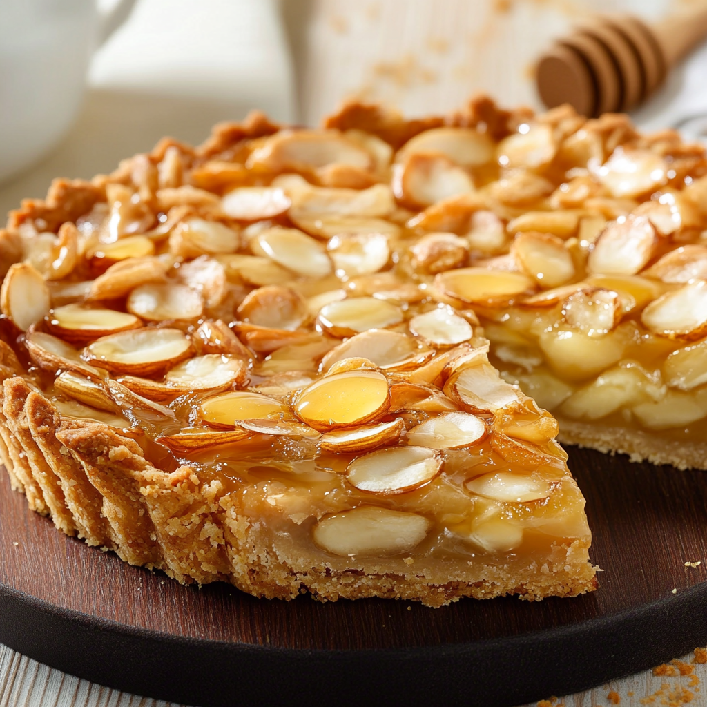 Tarte Miel Amandes