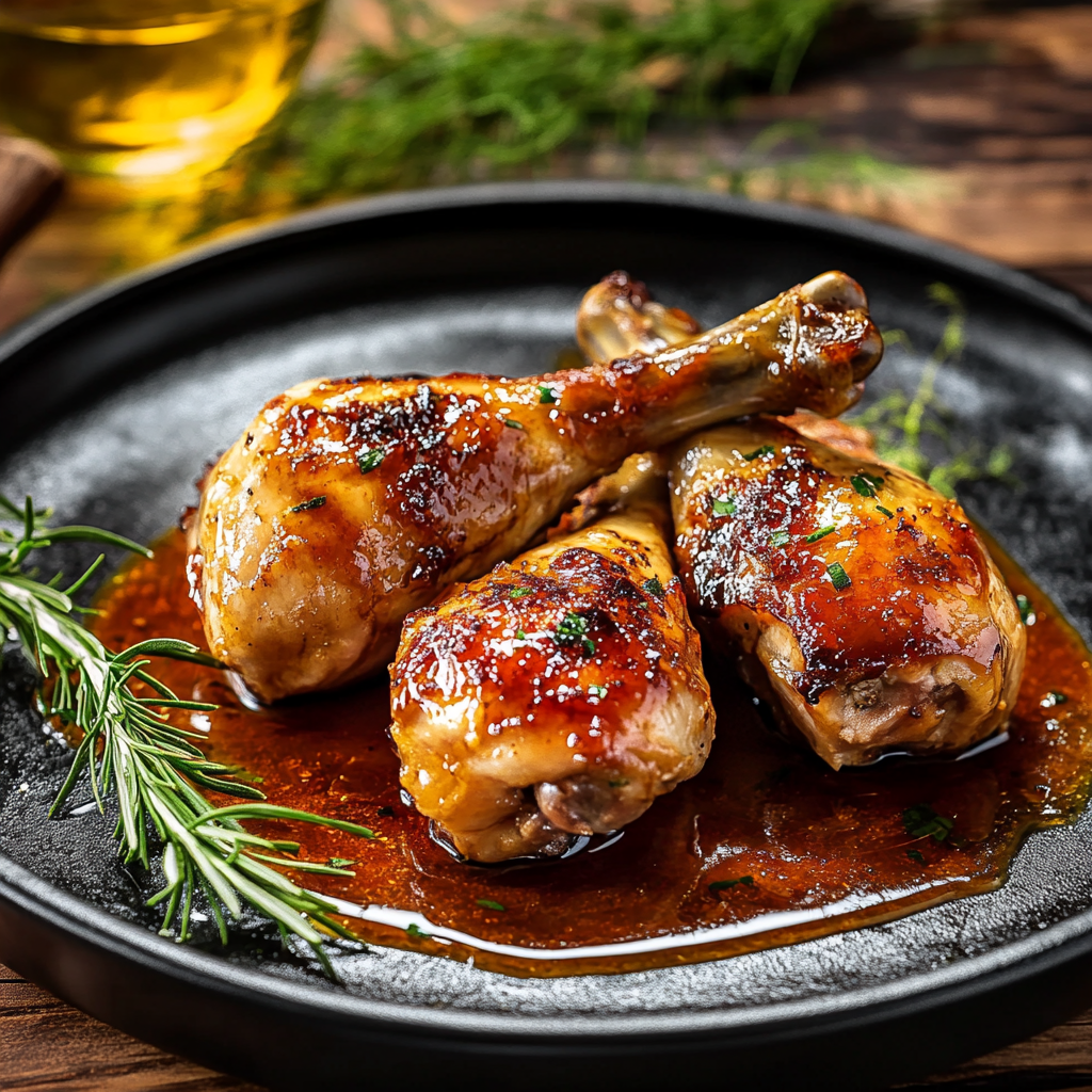 CUISSES DE POULET AU FOUR AVEC LA MARINADE depuis recettemoderne