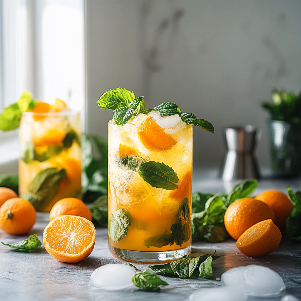 Mandarin Mojito : Recette Rafraîchissante Sans Alcool