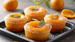 Financiers orange-fleur d'oranger depuis recettemoderne