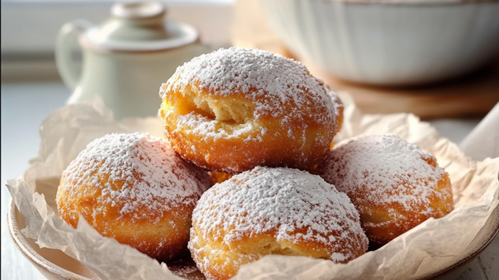Beignets au Mascarpone : Délicieusement Moelleux
