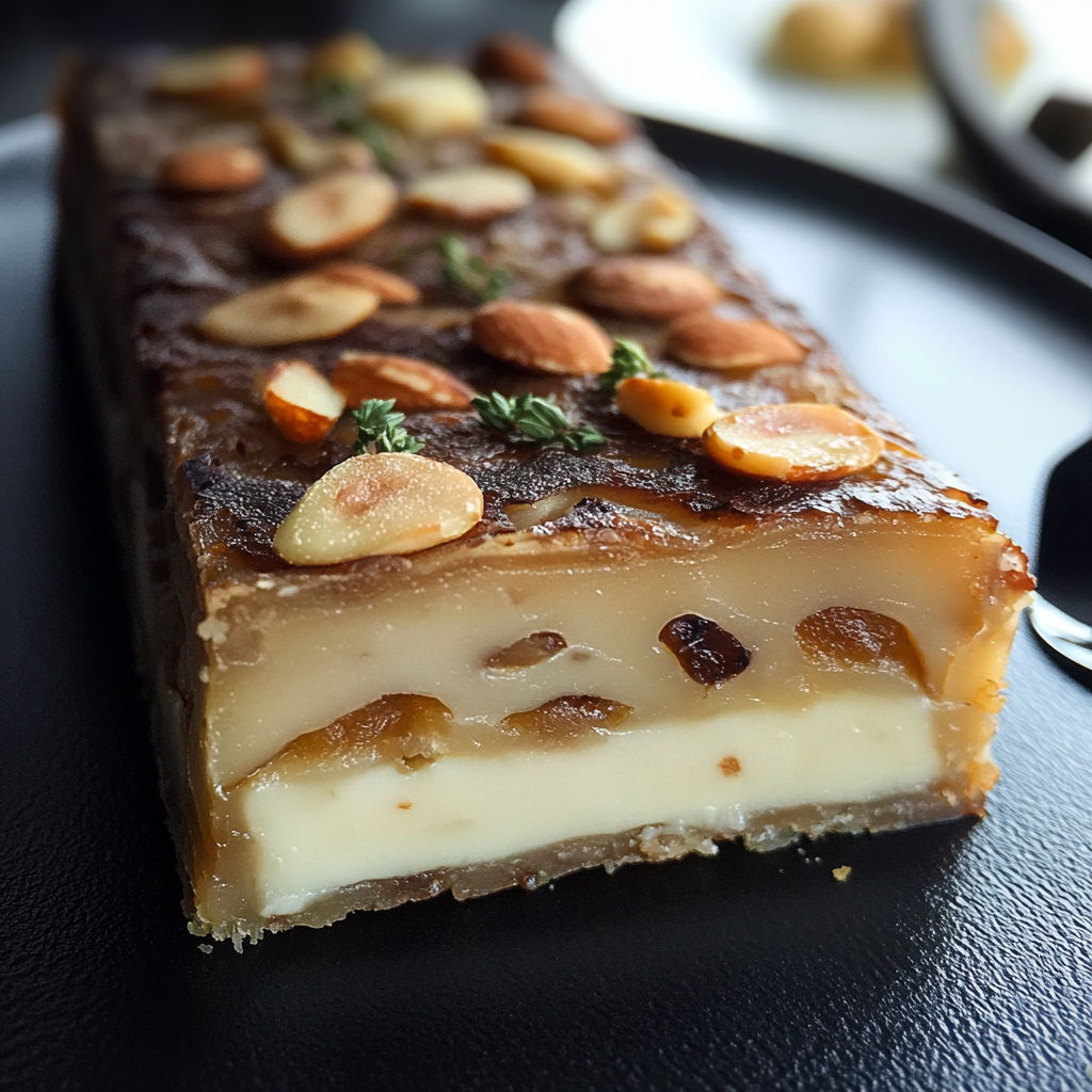 Terrine Poires & Crème d’Amandes