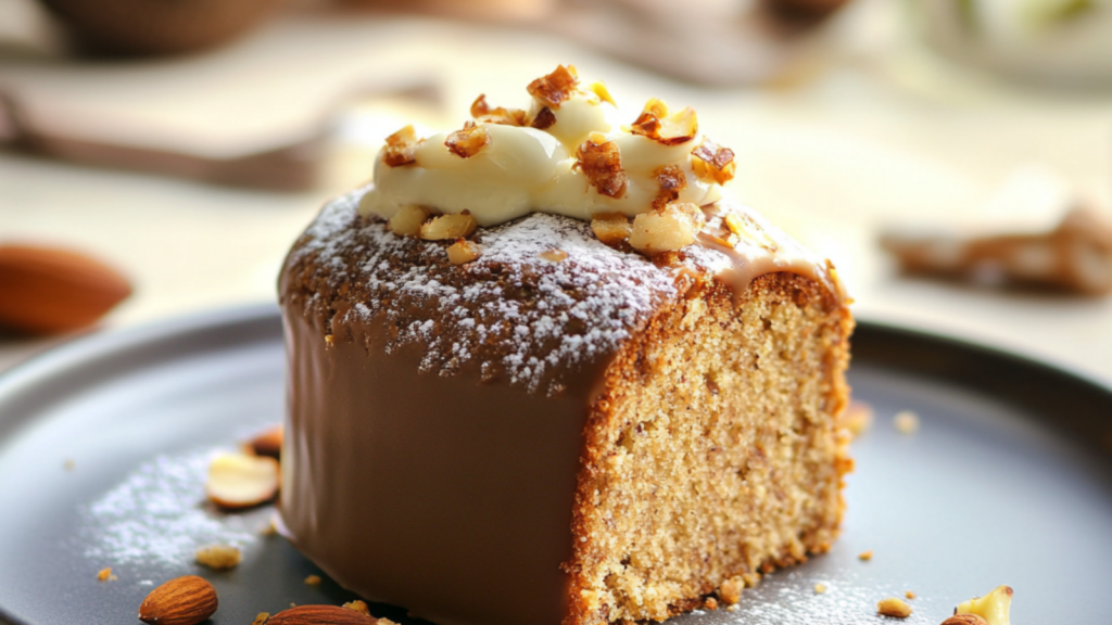 Gâteau Moelleux Amande Noisette Coco