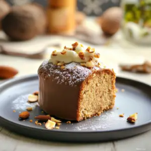 Gâteau Moelleux Amande Noisette Coco