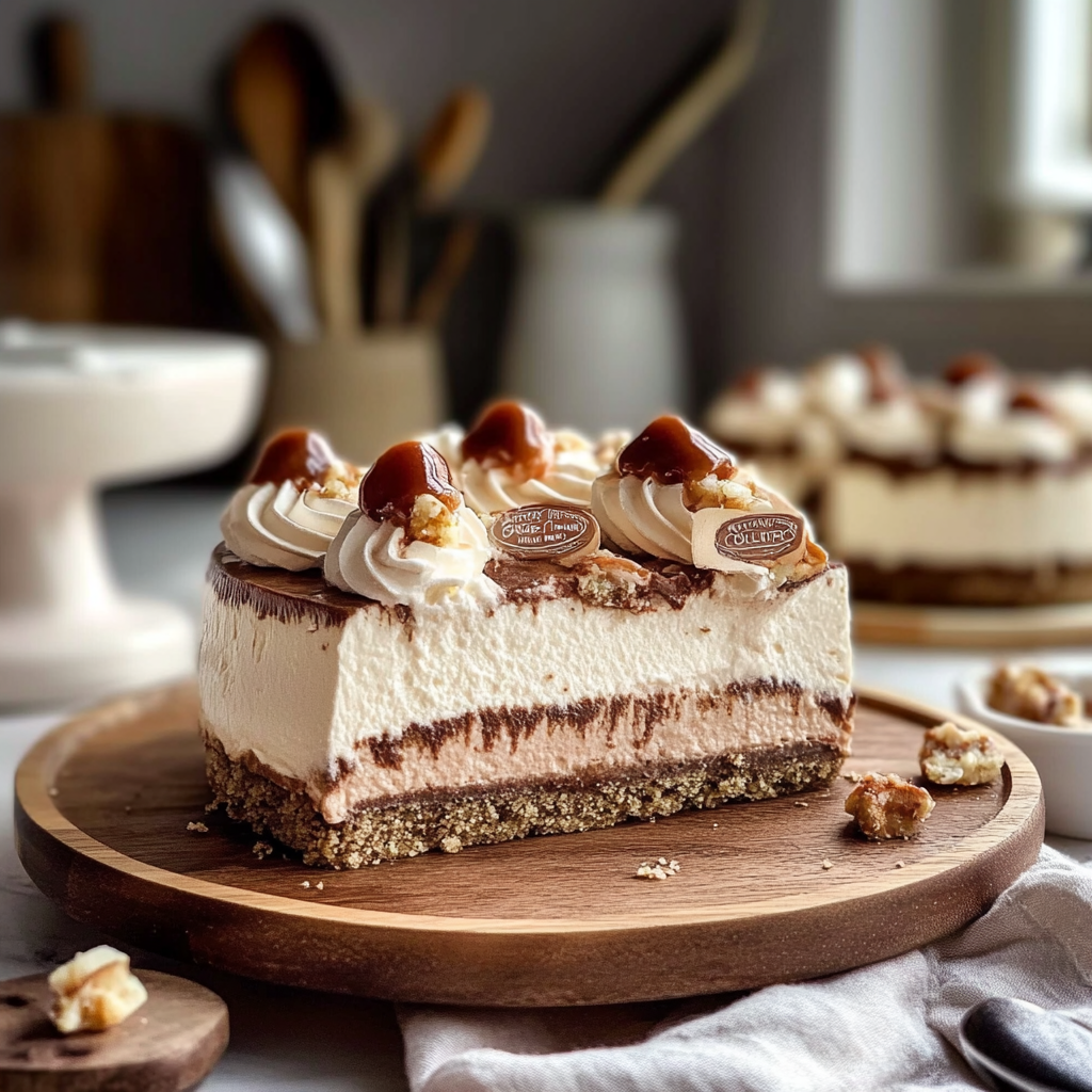 Gâteau Kinder Bueno White sans Cuisson