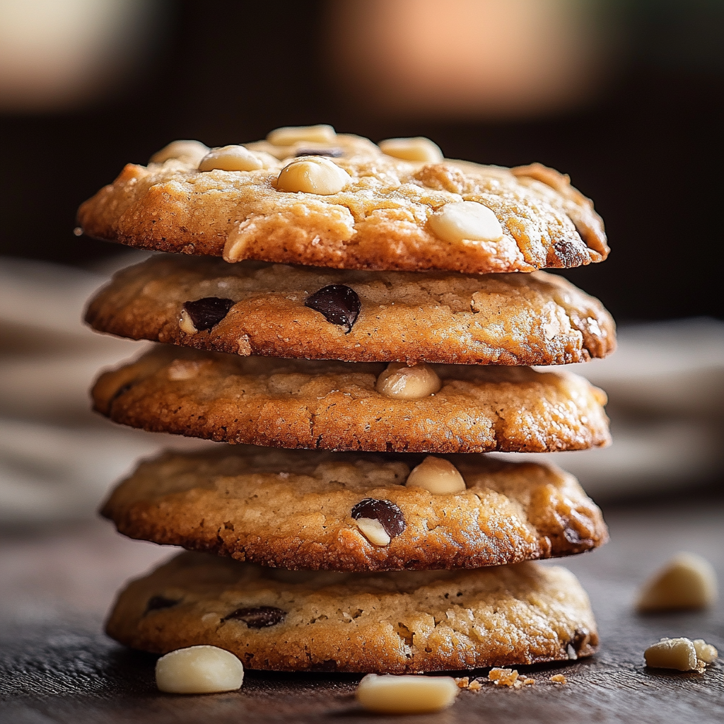 Biscuits aux Flocons d'Avoine et Amandes depuis recettemoderne