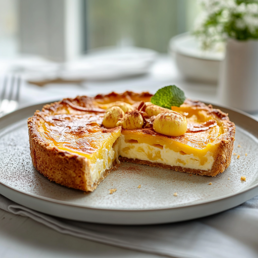 Tarte au Riz : Délicieux Dessert Crémeux