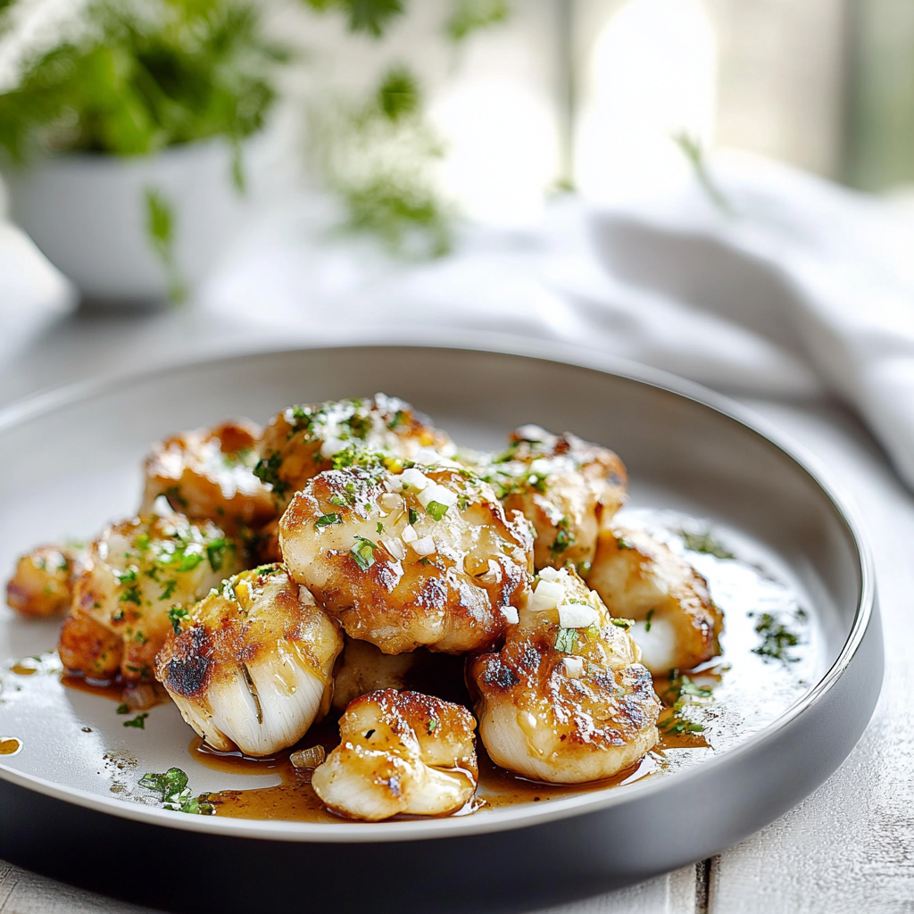 Chou-Fleur Rôti & Sauce à l’Ail