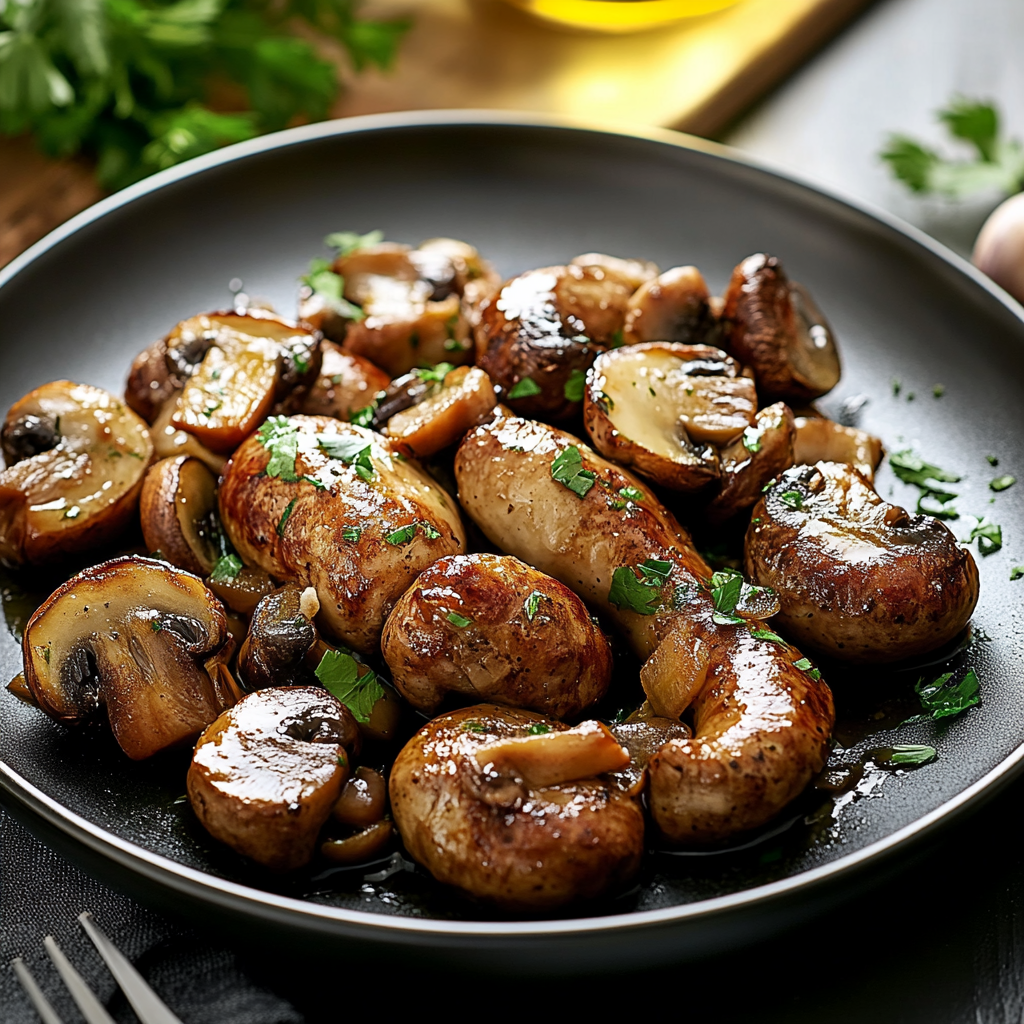 les Saucisses aux Champignons depuis recettemoderne
