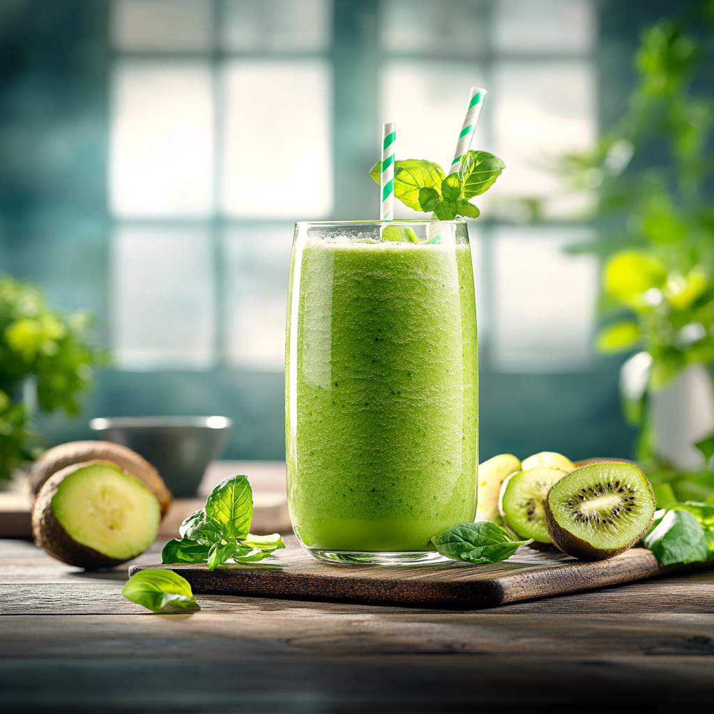 Smoothie Avocat-Pomme-Raisin