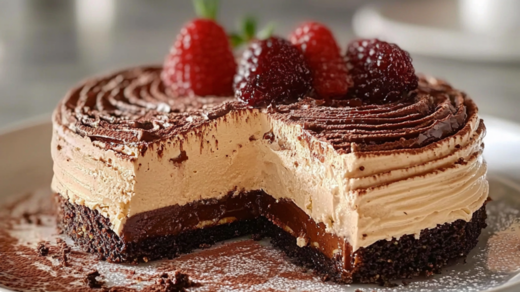 Gâteau Frigidaire au Café : Délice Sans Cuisson