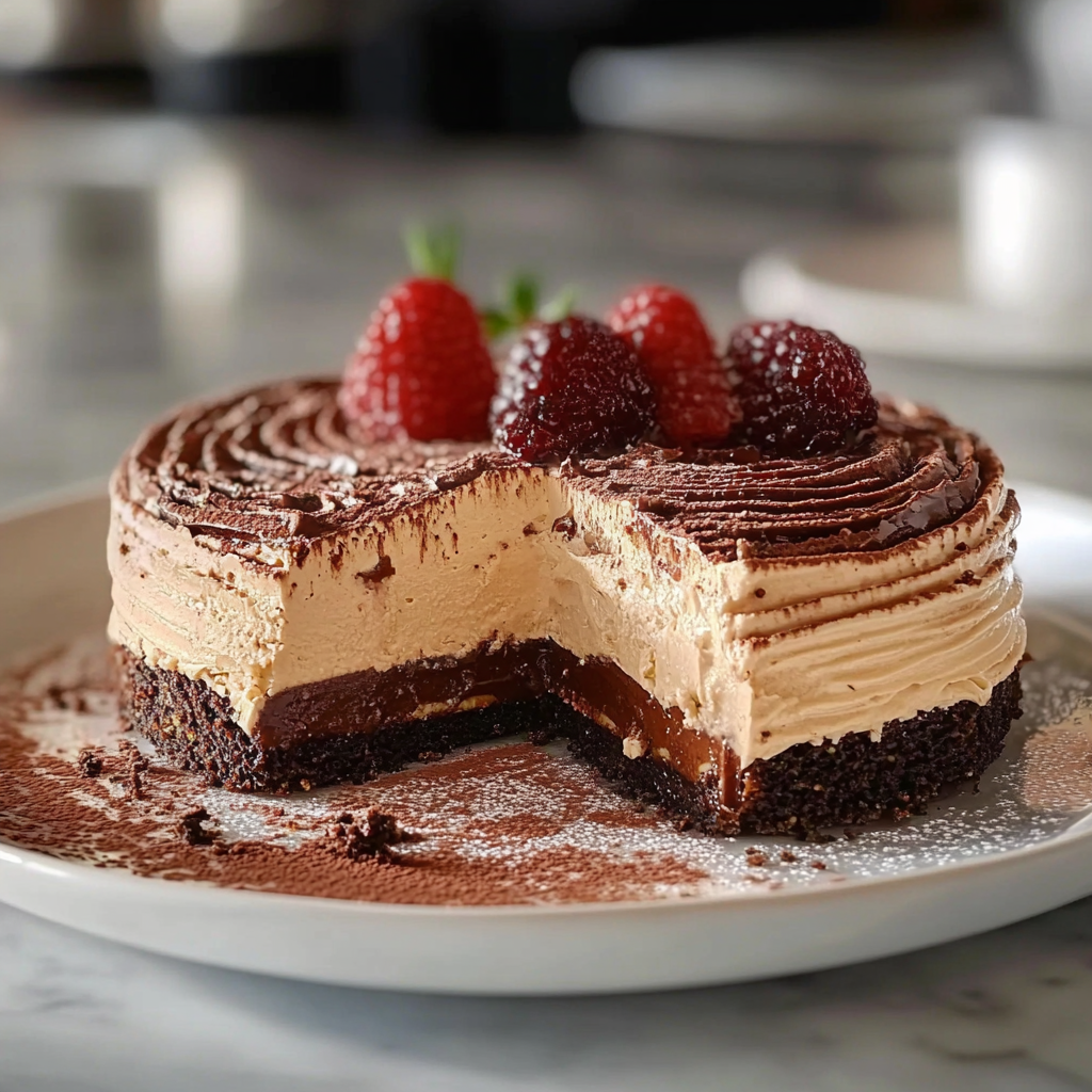Gâteau Frigidaire au Café : Délice Sans Cuisson