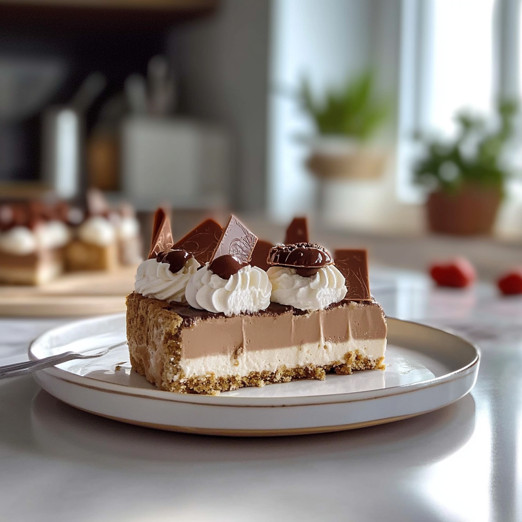 Gâteau Kinder Bueno White sans Cuisson