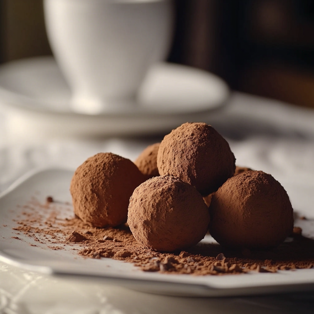 Truffes Chocolat-Café : Délice Maison