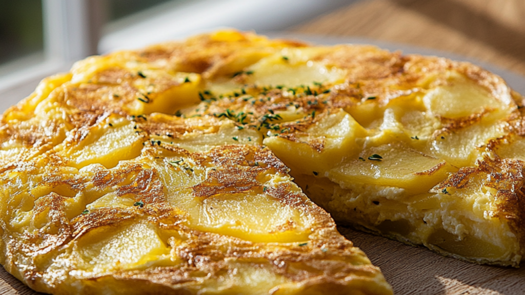 Omelette aux Pommes de Terre au Four : Simplicité et Saveurs