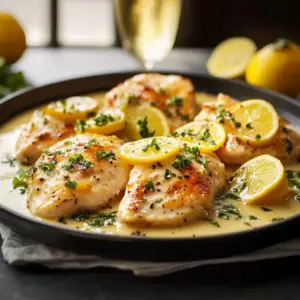 Piccata de poulet crémeux au citron depuis recettemoderne