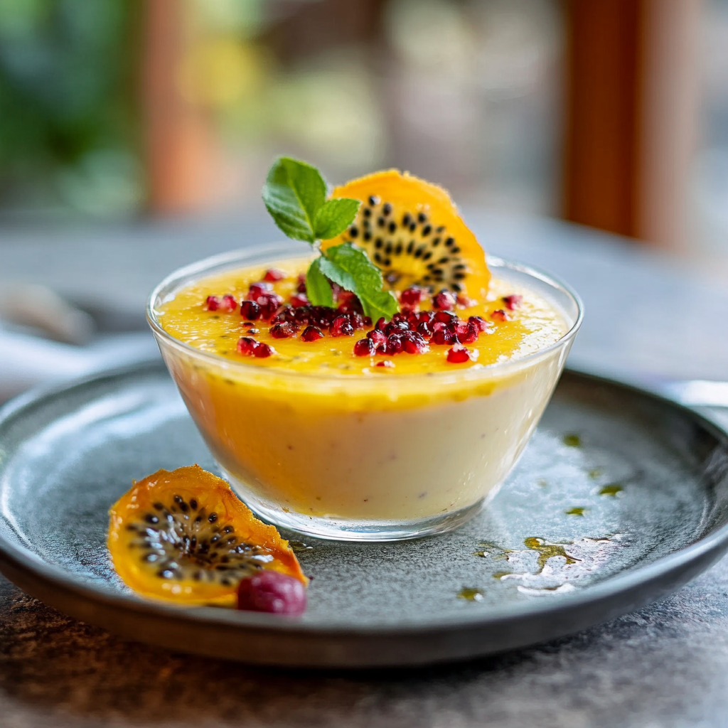 Mousse Brésilienne aux Fruits de la Passion
