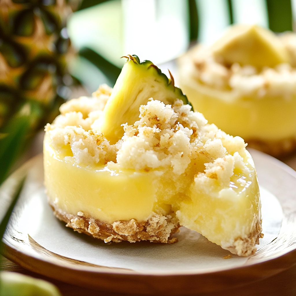 Moelleux à l'Ananas façon Piña Colada