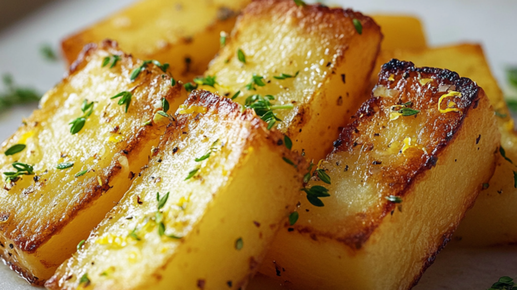 Pavés de Pommes de Terre Citron & Thym