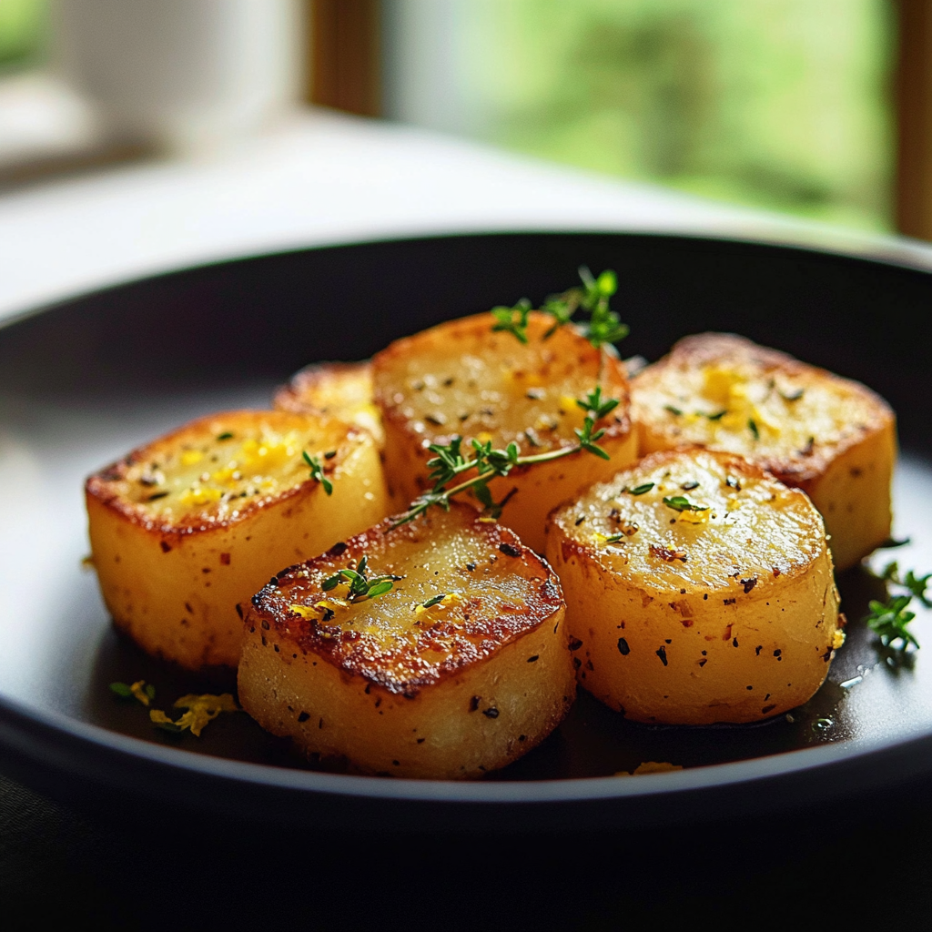 Pavés de Pommes de Terre Citron & Thym