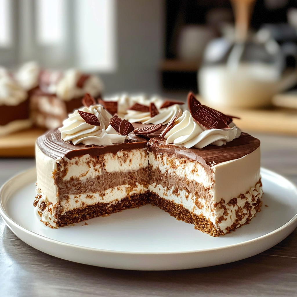 Gâteau Kinder Bueno White sans Cuisson