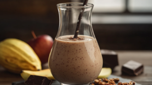 Smoothie Poire et Chocolat : Gourmand et Crémeux