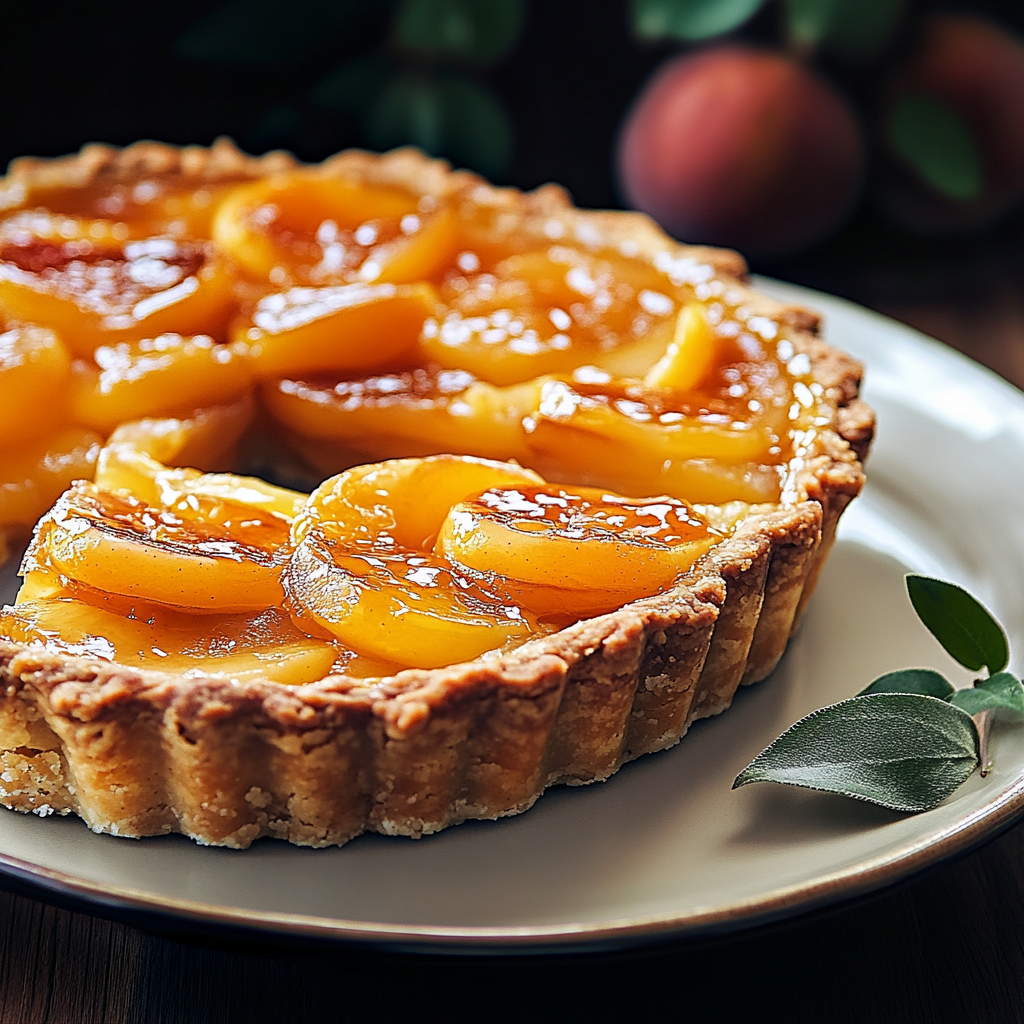 Tarte Fine aux Abricots : Fraîcheur et Délice