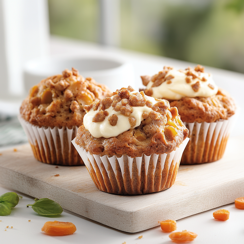 Muffins Carottes Moelleux