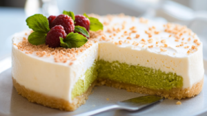 Cheesecake sans Cuisson à la Pistache
